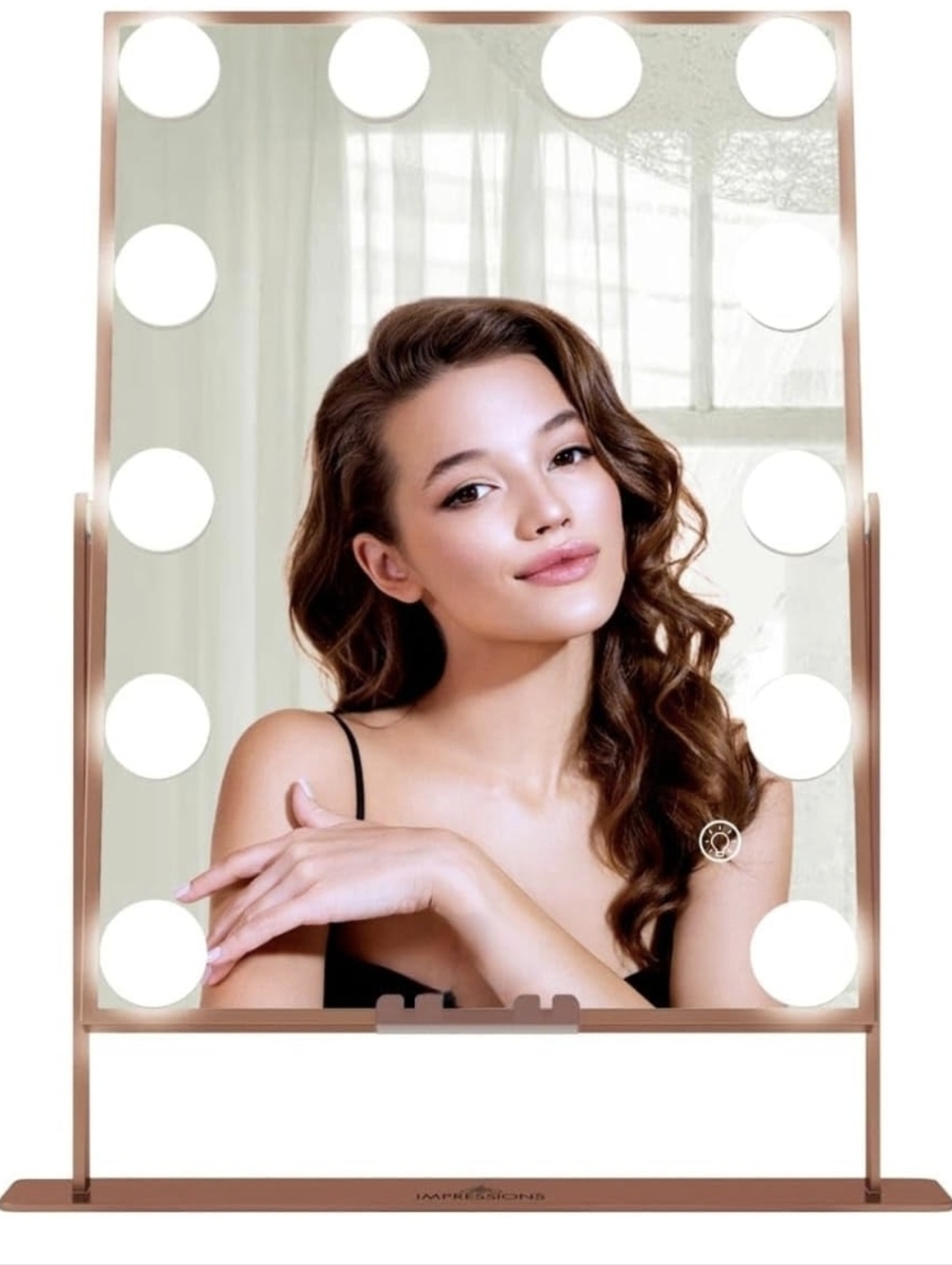 Hollywood‎ Tri-Tone LED Makeup Mirror